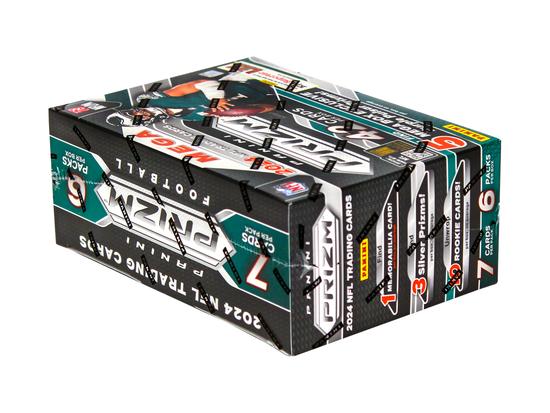 Image for 2024 Panini Prizm Football Mega Hobby Box (Purple Pulsar Prizms!)