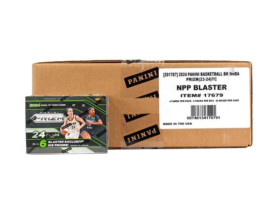 Image for 2024 Panini Prizm WNBA Basketball Blaster 20-Box Case (Ice Prizms!)