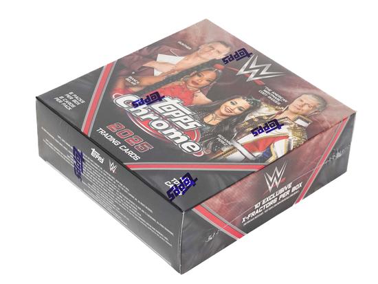 Image for 2025 Topps Chrome WWE Wrestling Mega Box