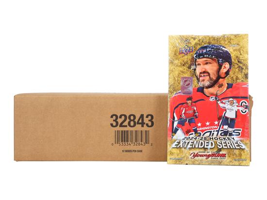 Image for 2024/25 Upper Deck Extended Series Hockey Hobby 12-Box Case