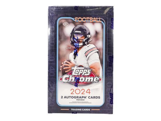 Image for 2024 Topps Chrome Football Hobby Box