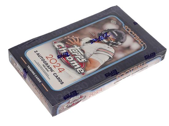 Image for 2024 Topps Chrome Football Hobby Box