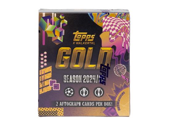 Image for 2024/25 Topps Gold UEFA Club Competitions Soccer Hobby Box