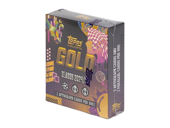 Image for 2024/25 Topps Gold UEFA Club Competitions Soccer Hobby Box