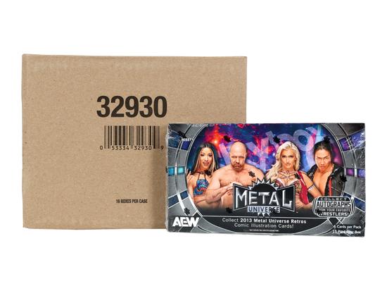 Image for 2025 Upper Deck AEW Skybox Metal Universe Wrestling Hobby 16-Box Case