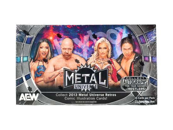 Image for 2025 Upper Deck AEW Skybox Metal Universe Wrestling Hobby 16-Box Case