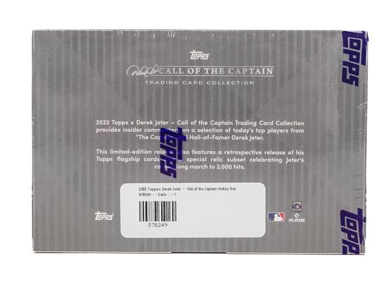 Image for 2022 Topps x Derek Jeter - Call of the Captain Hobby Box