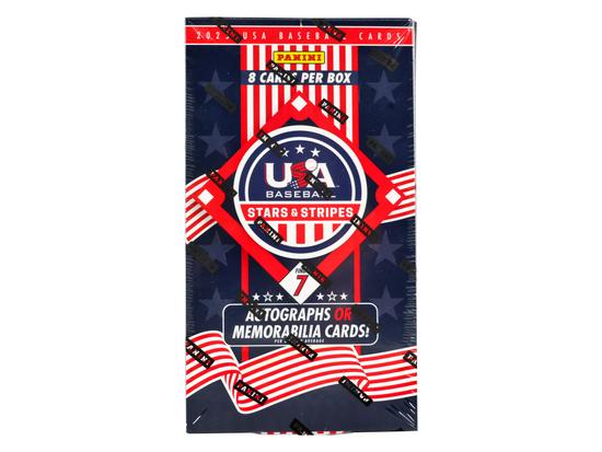 Image for 2025 Panini USA Stars & Stripes Baseball Hobby Box