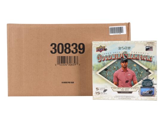 Image for 2025 Upper Deck Goodwin Champions Hobby 16-Box Case