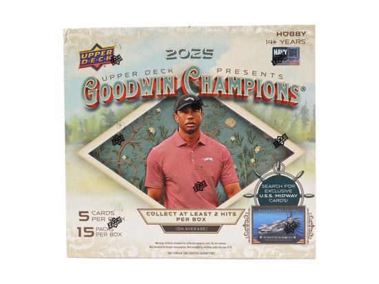 Image for 2025 Upper Deck Goodwin Champions Hobby 16-Box Case