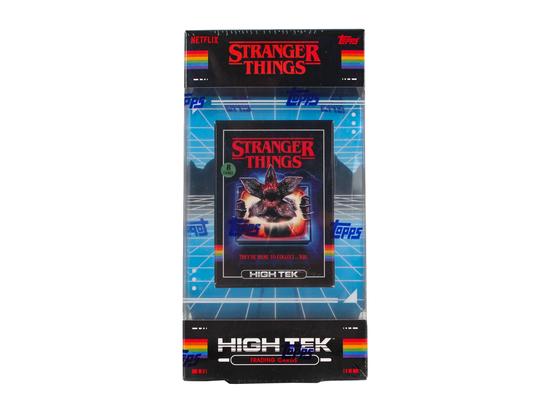 STRANGER THINGS HIGH TEK HOBBY BOX (TOPPS 2024) | eBay