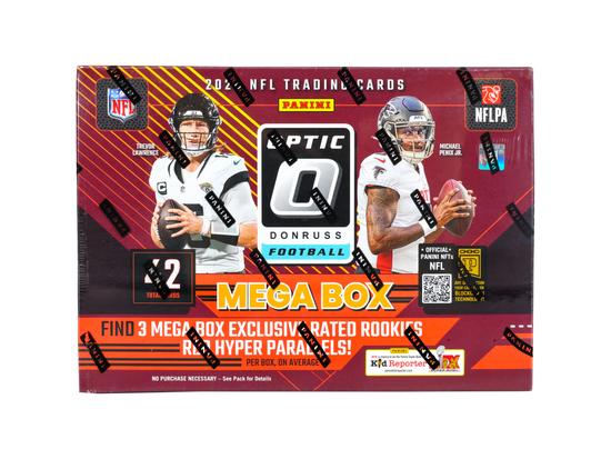 Image for 2024 Panini Donruss Optic Football Mega Hobby Box (Red Hyper Parallels!)