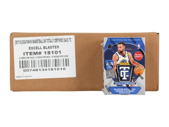Image for 2024/25 Panini Totally Certified Basketball Blaster 20-Box Case