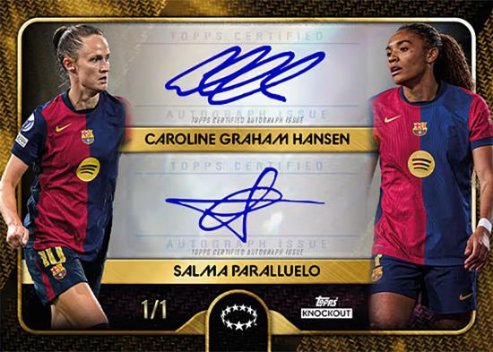 Image for 2024/25 Topps UEFA Women's Champions League Soccer Knockout Hobby Box