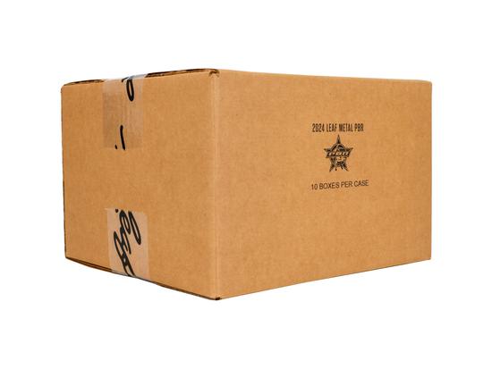 Image for 2024 Leaf Metal PBR Professional Bull Riders Hobby 10-Box Case