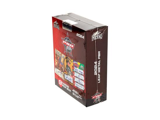 Image for 2024 Leaf Metal PBR Professional Bull Riders Hobby 10-Box Case