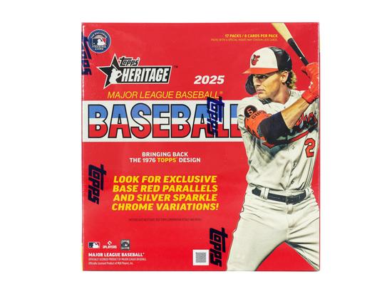 Image for 2025 Topps Heritage Baseball Mega 20-Box Case