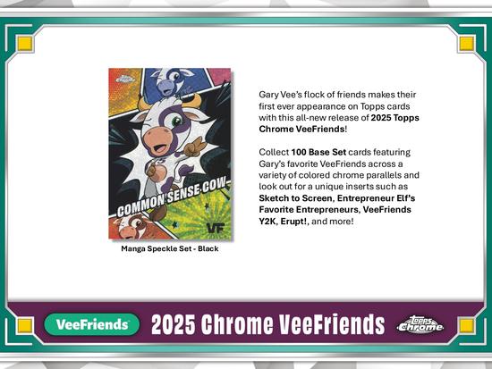 Image for 2025 Topps VeeFriends Chrome Hobby Box