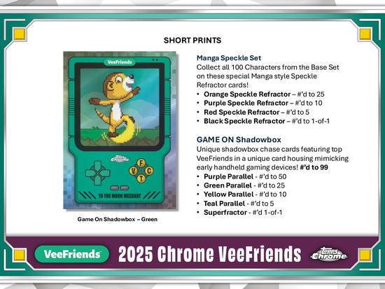 Image for 2025 Topps VeeFriends Chrome Hobby Box