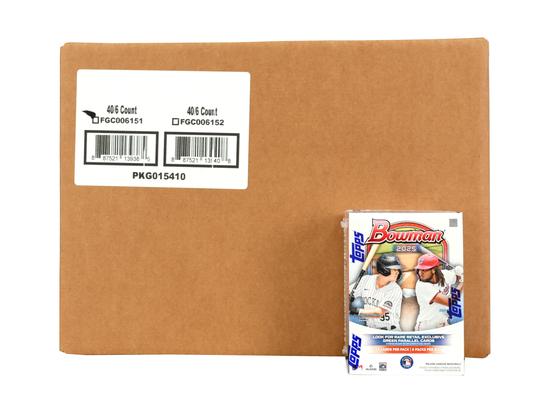 Image for 2025 Bowman Baseball Blaster 40-Box Case