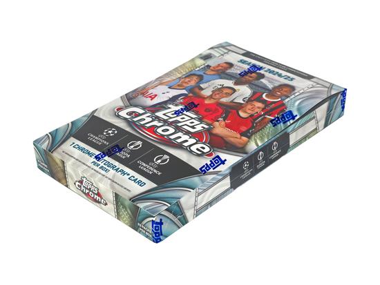 Image for 2024/25 Topps Chrome UEFA Club Competitions Soccer Hobby Box