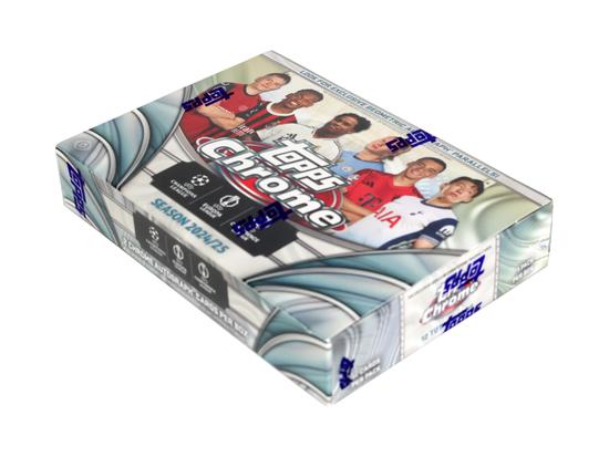 Image for 2024/25 Topps Chrome UEFA Club Competitions Soccer Delight Box