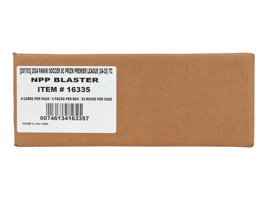 Image for 2024/25 Panini Prizm Premier League EPL Soccer Blaster 20-Box Case (Pink Mosaic Prizms!)