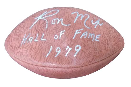 Image for Ron Mix Autographed NFL Game Football JSA CE31061 (Reed Buy)