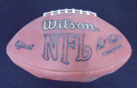 Image for Ron Mix Autographed NFL Game Football JSA CE31061 (Reed Buy)