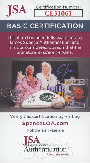 Image for Ron Mix Autographed NFL Game Football JSA CE31061 (Reed Buy)