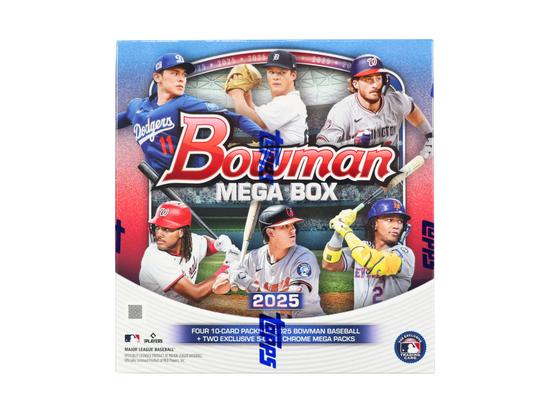 Image for 2025 Bowman Baseball Mega 20-Box Case