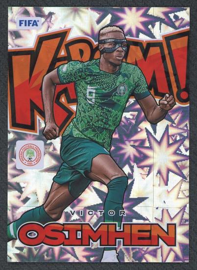 Image for 2024/25 Panini Donruss FIFA Victor Osimhen #9 Kaboom!