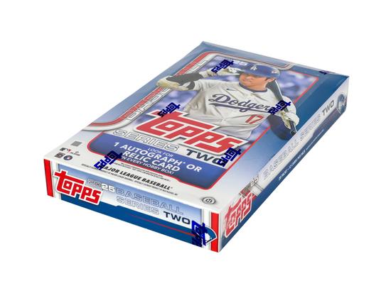 Image for 2025 Topps Series 2 Baseball Hobby 12-Box Case