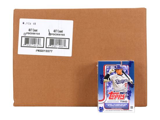 Image for 2025 Topps Series 2 Baseball Blaster 40-Box Case