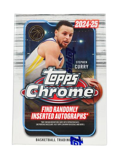 Image for 2024/25 Topps Chrome Basketball Blaster 40-Box Case