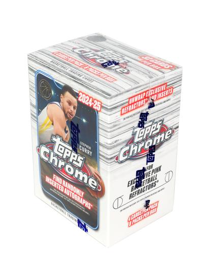 Image for 2024/25 Topps Chrome Basketball Blaster 40-Box Case