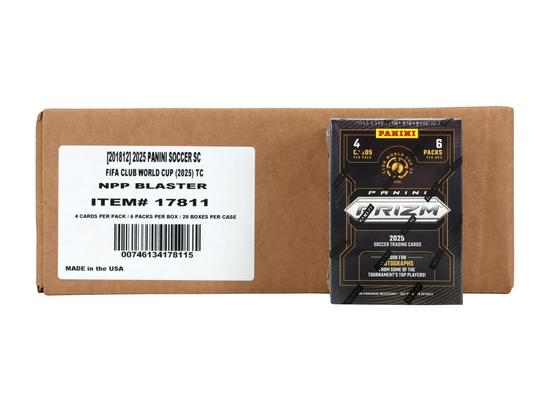 Image for 2025 Panini Prizm FIFA Club World Cup Soccer Blaster 20-Box Case