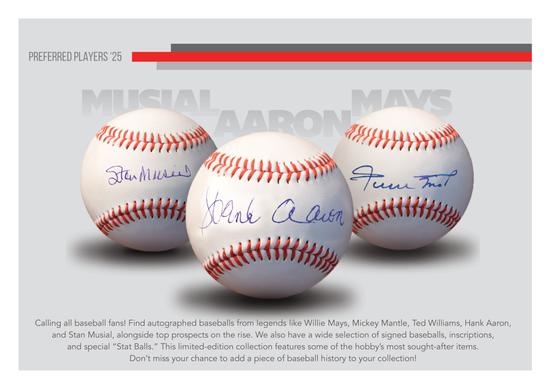 Image for 2025 Onyx Preferred Players Collection Autographed Baseball Hobby Box