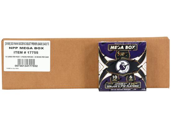 Image for 2024/25 Panini Select Premier League EPL Soccer Mega 20-Box Case
