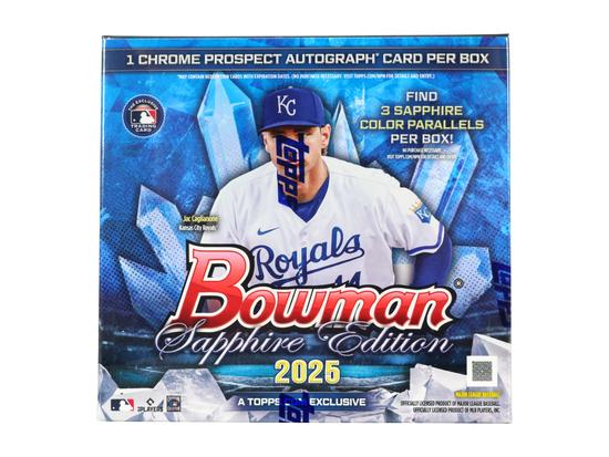 Image for 2025 Bowman Sapphire Edition Baseball Box