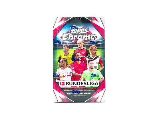 Image for 2024/25 Topps Chrome Bundesliga Soccer Hobby Box