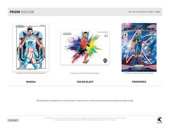 Image for 2025 Panini Prizm K League Soccer Hobby 10-Box Case