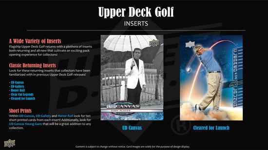 Image for 2026 Upper Deck Golf Tin (Box) Case (12 Ct.)
