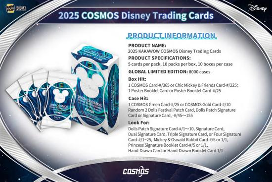 Image for 2025 Kakawow Disney Cosmos Hobby Box