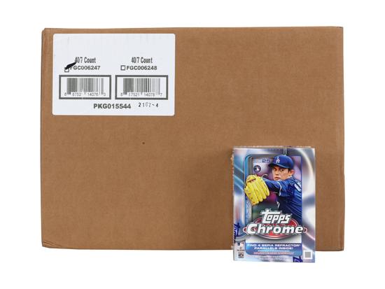 Image for 2025 Topps Chrome Baseball Blaster 40-Box Case