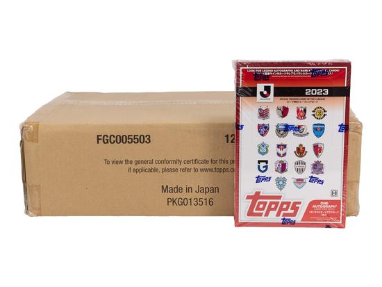 Image for 2023 Topps J League Soccer Hobby 12-Box Case