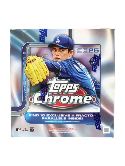 Image for 2025 Topps Chrome Baseball Mega Box