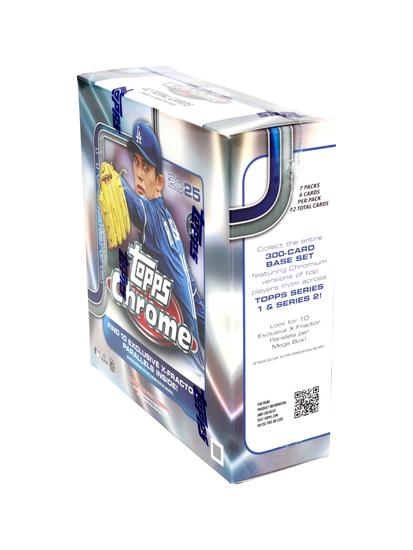 Image for 2025 Topps Chrome Baseball Mega Box