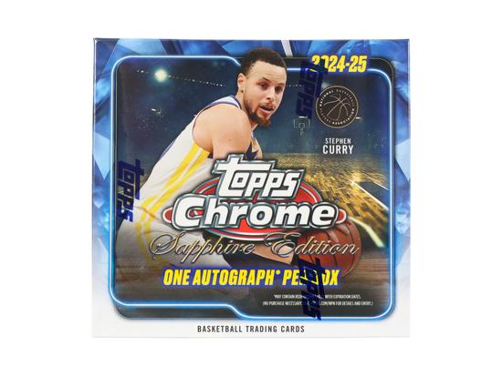 Image for 2024/25 Topps Chrome Sapphire Edition Basketball Box