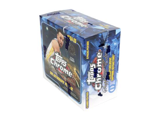 Image for 2024/25 Topps Chrome Sapphire Edition Basketball Box